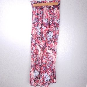 Show Me Your MuMu Floral Party Pants Size M